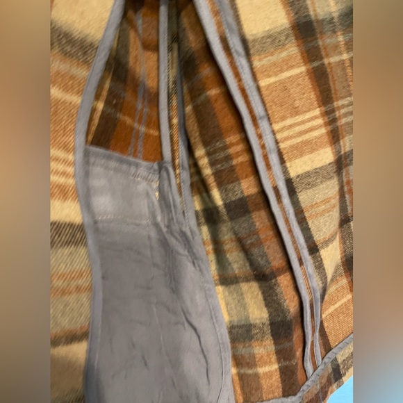 Free People Mari Plaid Blazer Jacket - Picture 14 of 16